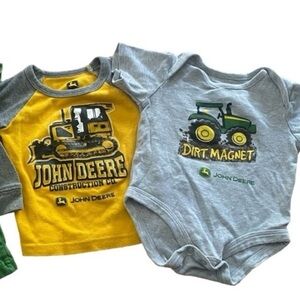 Bundle of 2 John Deere Shirts Size 18 Months